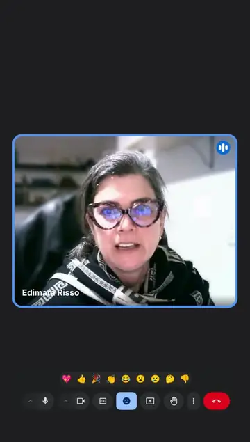 Prévia do depoimento de Edimara Risso